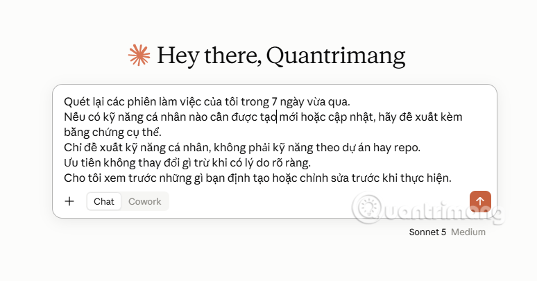 tao ky nang claude AI