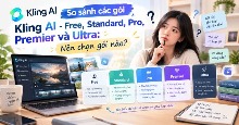 So sánh các gói Kling AI - Free, Standard, Pro, Premier và Ultra: Nên chọn gói nào?