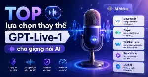 TOP lựa chọn thay thế GPT-Live-1 cho giọng nói AI