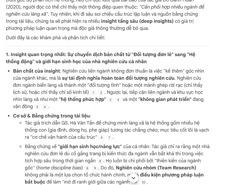 Tìm insight và góc nhìn mới