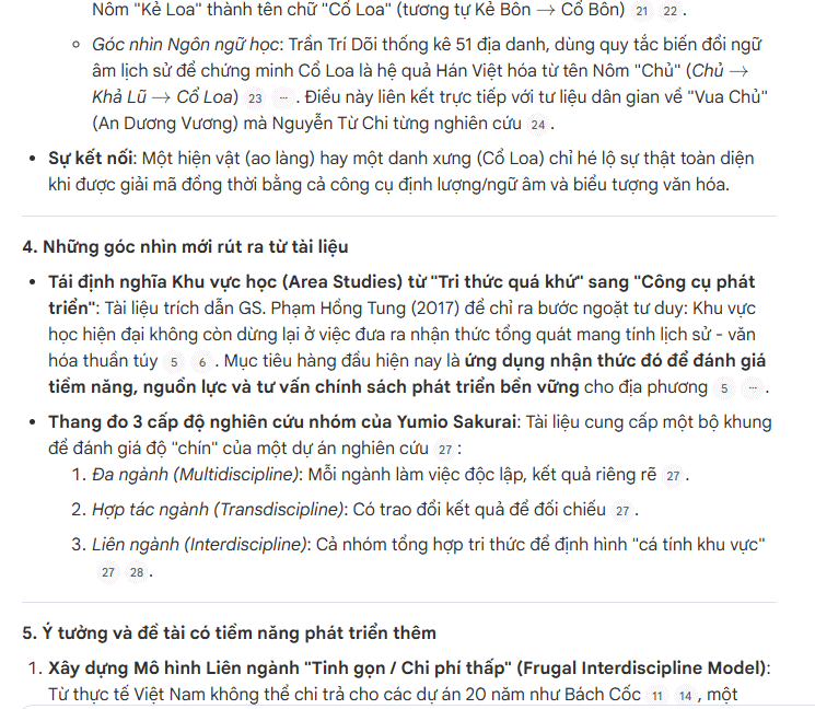 Nội dung tìm insight và góc nhìn mới
