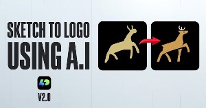  Logo Diffusion: Biến bản phác thảo thành logo bằng AI