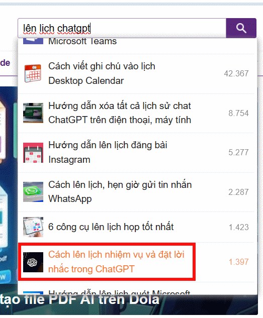 Tìm bài viết trên Quantrimang.com