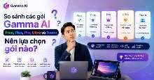 So sánh các gói Gamma AI - Free, Plus, Pro, Ultra và Team: Nên lựa chọn gói nào?