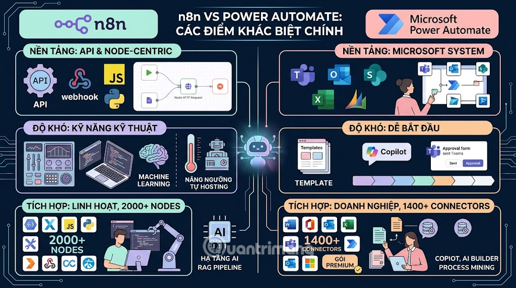 n8n vs power automate