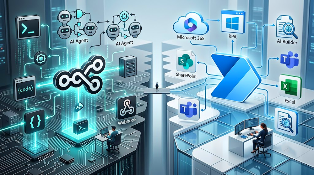 n8n vs power automate