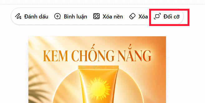 Đổi kích thước hình ảnh