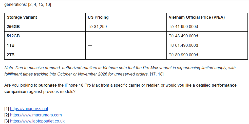 Nguồn tham khảo từ AI Mode Google Search