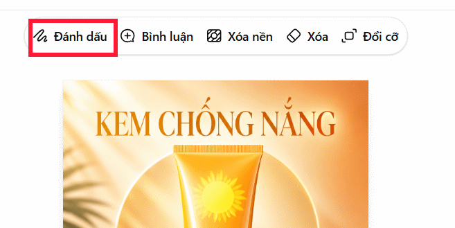 Đánh dấu chỉnh sửa ảnh trên ChatGPT