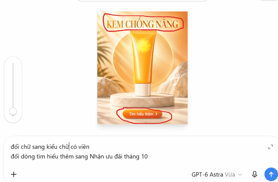 Cách đánh dấu vùng cần sửa ảnh trên ChatGPT