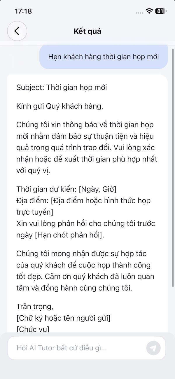 Nội dung viết trên Gauthmath