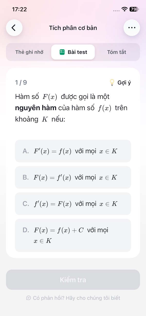 Bài kiểm tra tạo trên Gauthmath