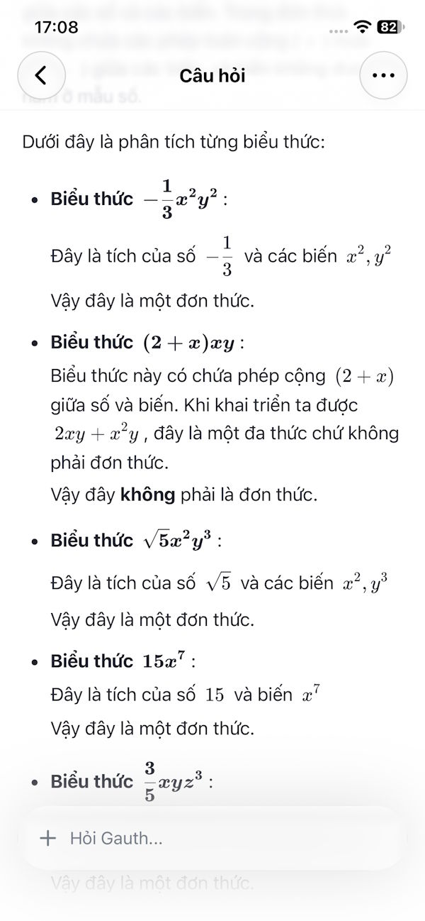 Lời giải chi tiết trên Gauthmath