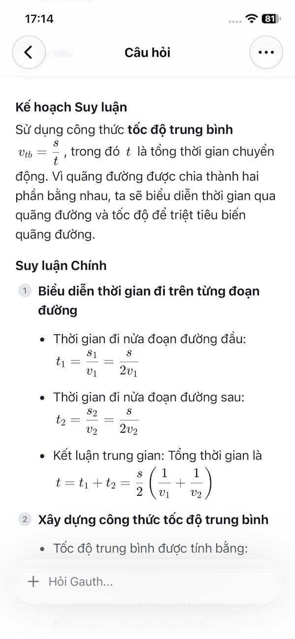 Nội dung bài tập Lý