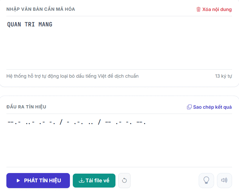 Văn bản cần mã hóa