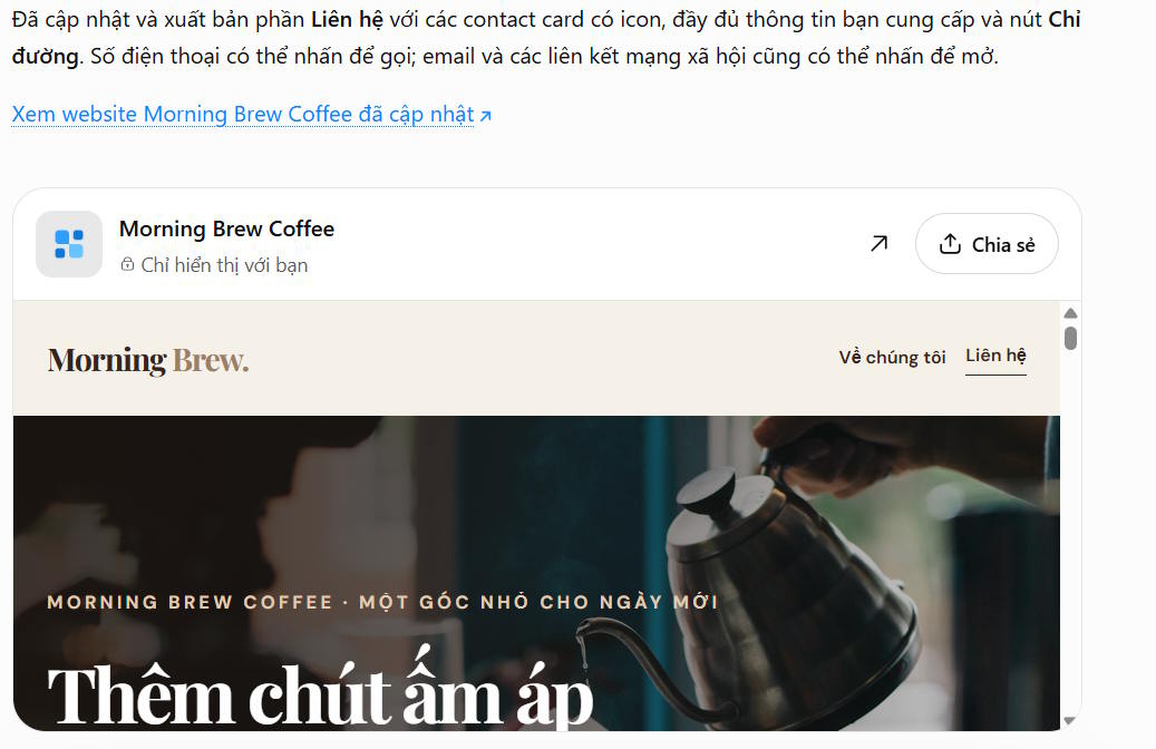 Phiên bản mới giao diện web trên ChatGPT