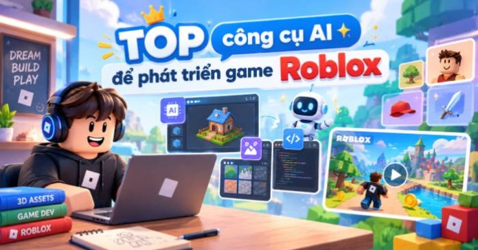 TOP công cụ AI để phát triển game Roblox