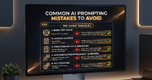 Những lỗi thường gặp khi tạo prompt AI