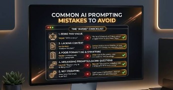 Những lỗi thường gặp khi tạo prompt AI