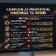 Những lỗi thường gặp khi tạo prompt AI
