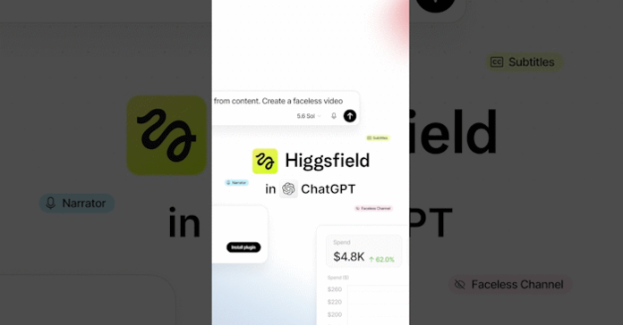 Hướng dẫn dùng Higgsfield tạo video trên ChatGPT