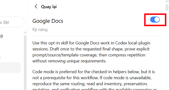 Ngắt kết nối ứng dụng Google trên ChatGPT
