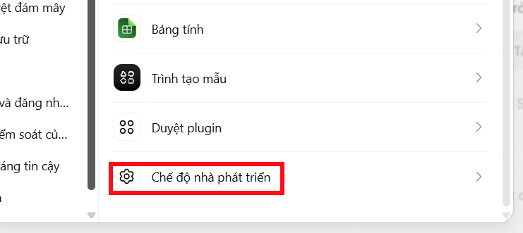 Chế độ nhà phát triển trên ChatGPT