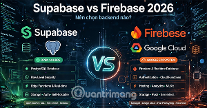 Supabase và Firebase: Nên chọn nền tảng backend nào cho ứng dụng của bạn năm 2026?