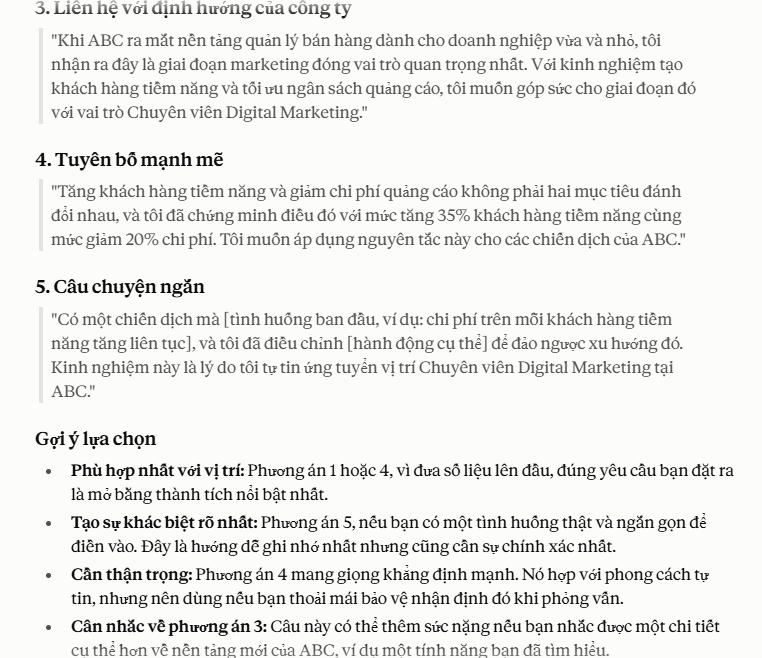 Prompt viết câu mở đầu thu hút
