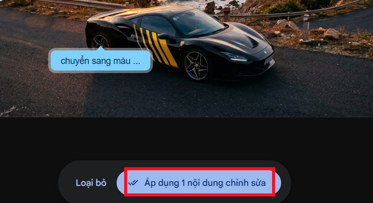 Xác nhận chỉnh sửa chi tiết trên Google Pics