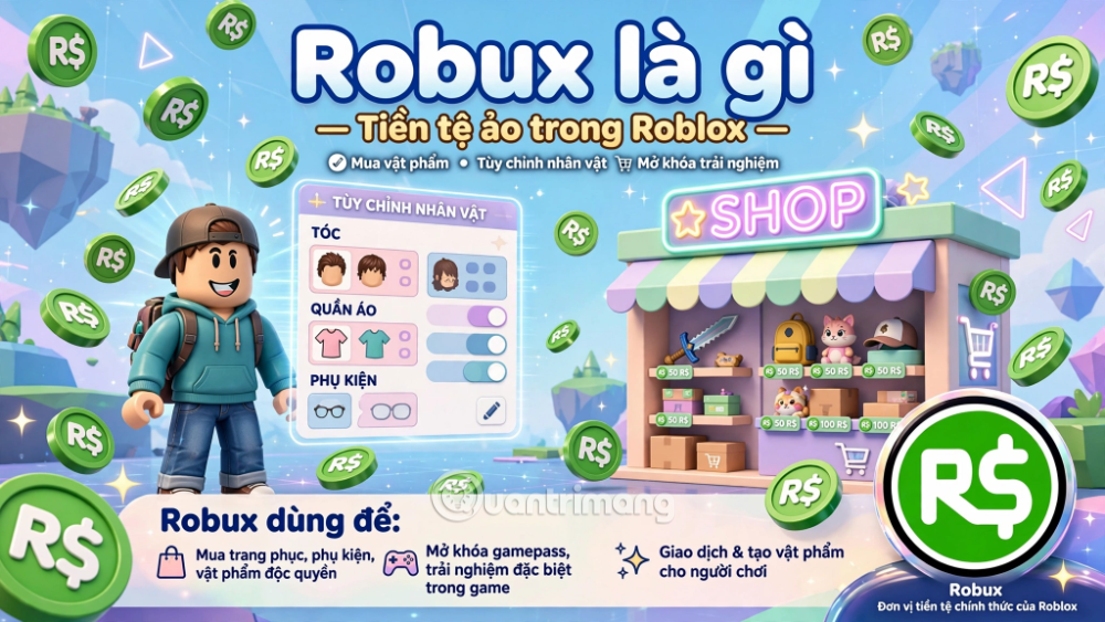 nhận robux miễn phí