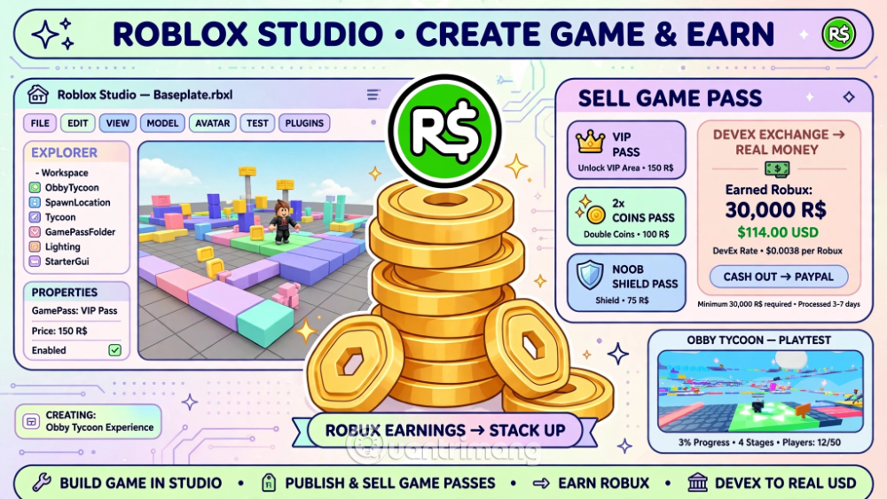 nhận robux miễn phí