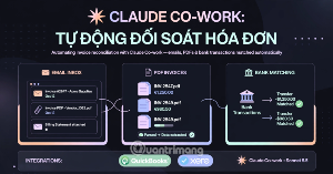 Cách dùng Claude Co-work để tự động đối soát hóa đơn