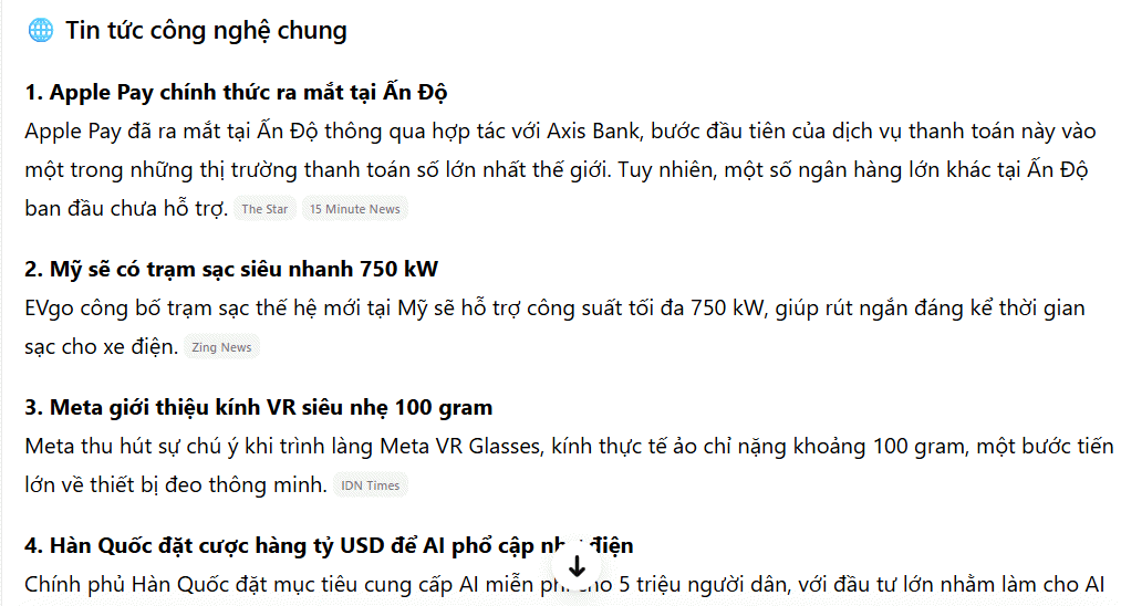 Thực hiện tác vụ theo lịch trên Dola AI