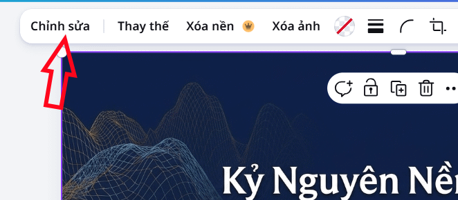 Chỉnh sửa slide trong Canva