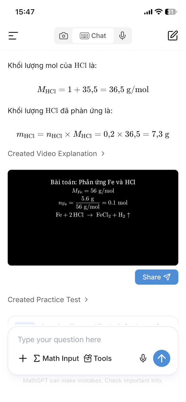 Video lời giải từ MathGPT