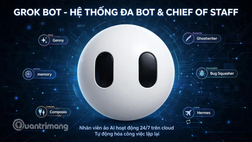 thiết lập đa agent grok bot