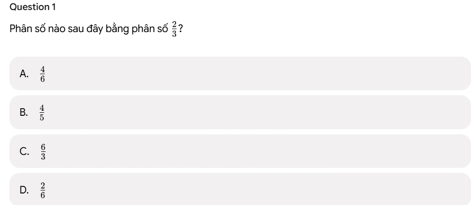 Tạo bài kiểm tra chẩn đoán lỗi sai