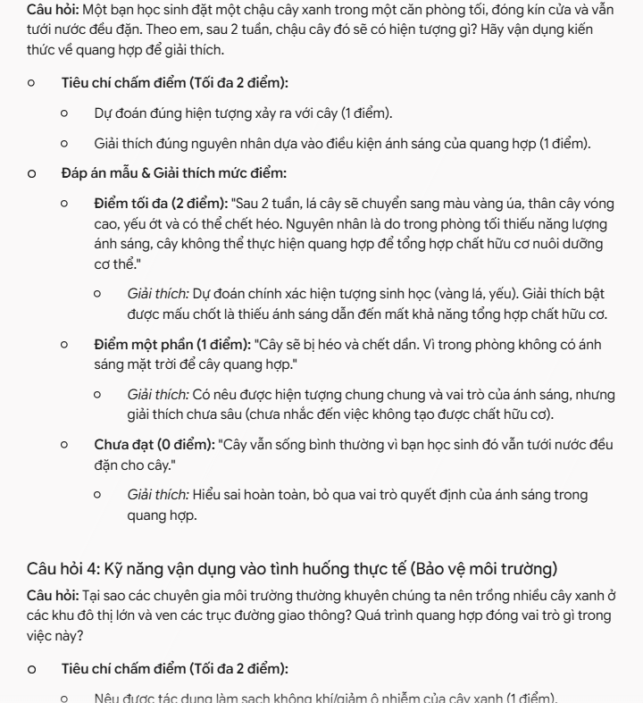 Prompt tạo câu hỏi trả lời ngắn