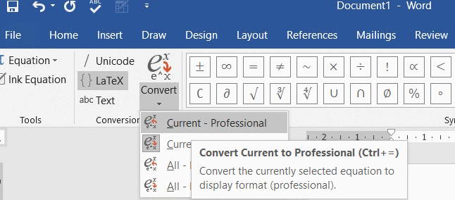 Chuyển mã LaTeX sang công thức trong Claude