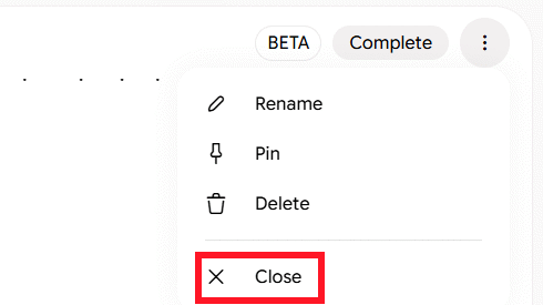 Xóa workflows Gmail trên Gemini Spark