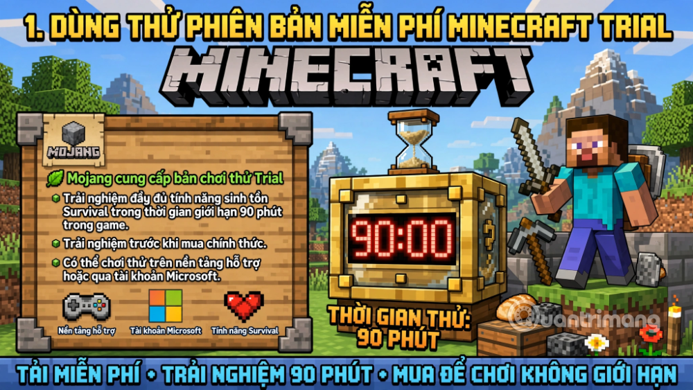 tải minecraft free ios