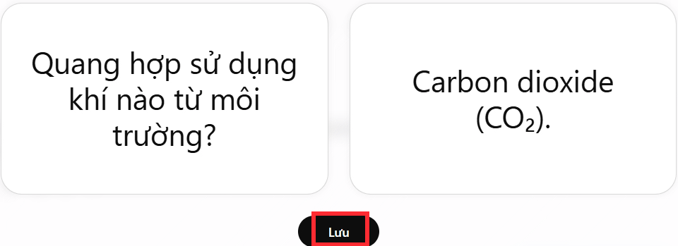 Chỉnh sửa flashcard tạo trên ChatGPT