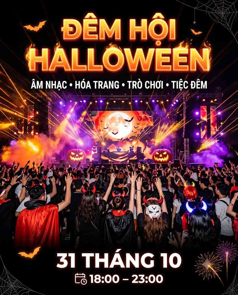Quảng cáo sự kiện Halloween