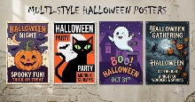 25+ Prompt tạo poster Halloween độc đáo, nhiều phong cách