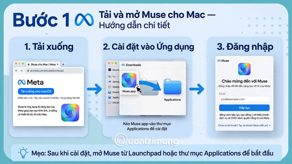 cài muse ai