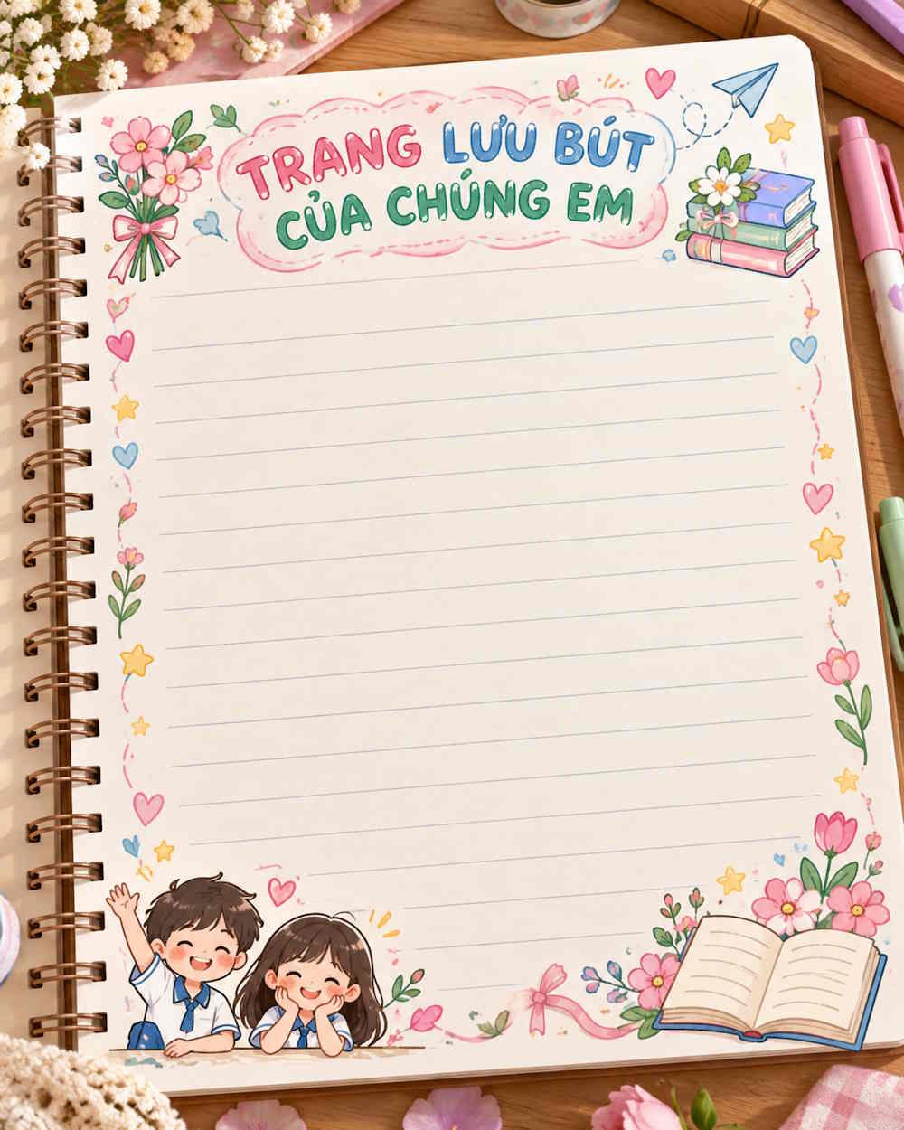 Trang lưu bút của chúng em