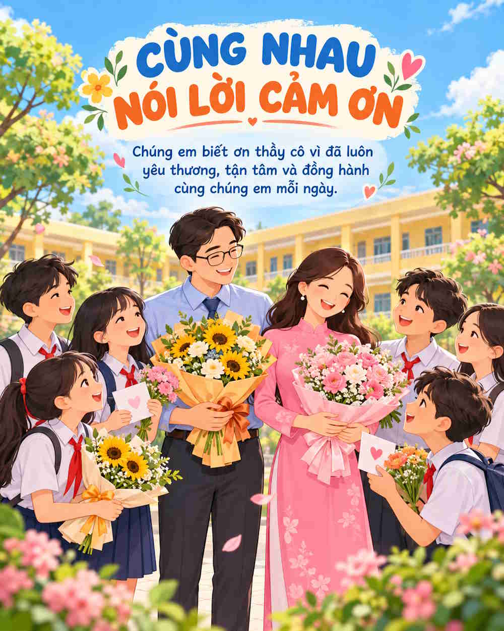 Cùng nhau nói lời cảm ơn