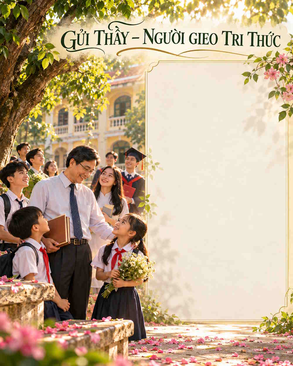 Thầy và những thế hệ học trò