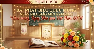 Hướng dẫn tạo slide bài phát biểu 20/11 bằng AI